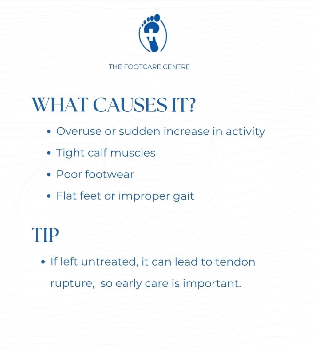Achilles Tendonitis Causes